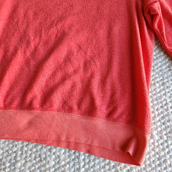 WILDFOX Ciao Bella Jumper Sweatshirt crewneck in red long sleeve size M - Picture 6 of 6